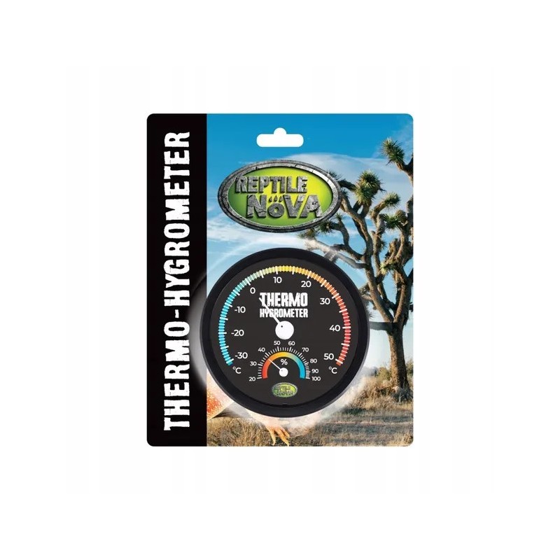 Reptile Nova Termo-Higrometr do pomiaru temperatury i wilgotności powietrza