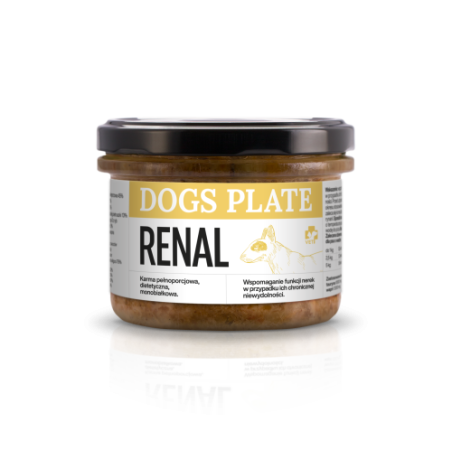Dogs Plate Vet Renal z wieprzowiną 180g