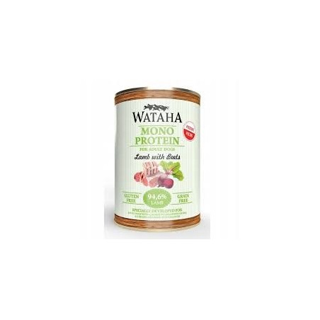 Wataha jagnięcina z burakiem 400g Mono protein