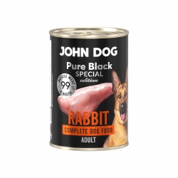 Pure black specjal edition królik 400g John dog