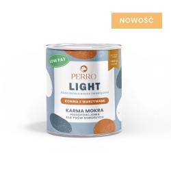 LIGHT Karma mokra Konina z warzywami – monobiałkowa formuła dla psów dorosłych