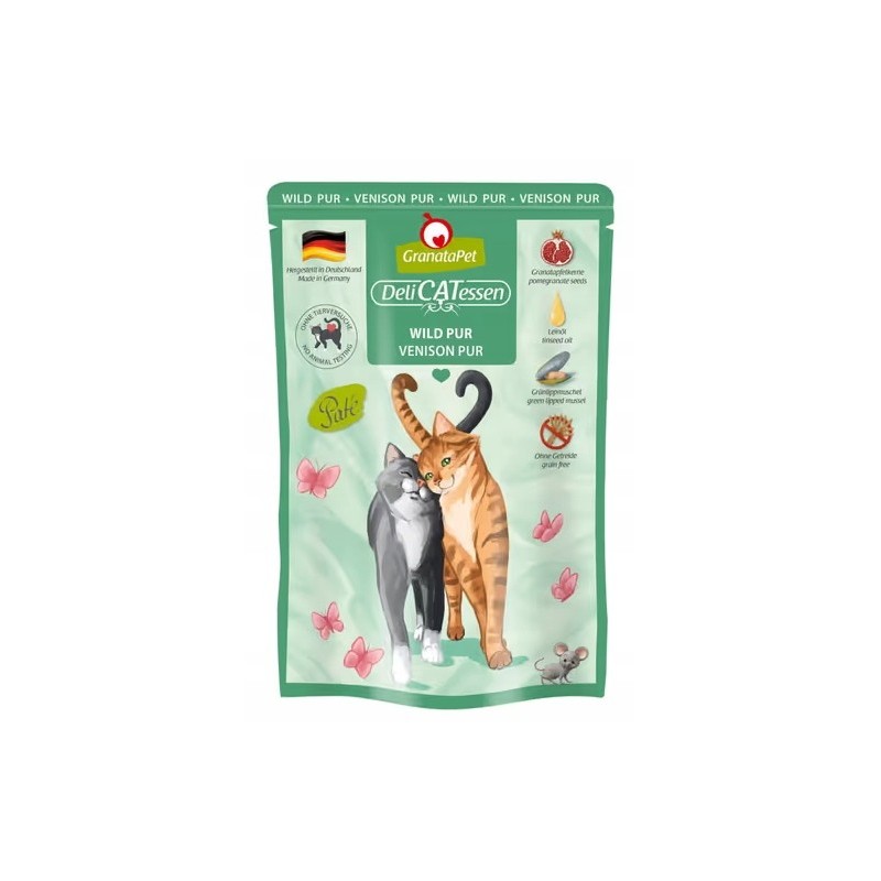 dziczyzna kot 85g saszetka granatapet