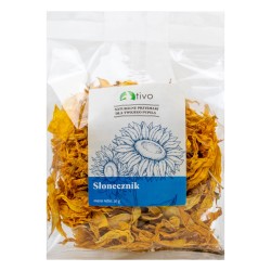 SŁONECZNIK PŁATKI Tivo zwierzynkowo kwiaty zioło trawienie królik