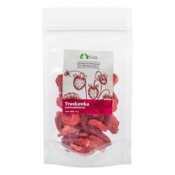 TRUSKAWKA LIOFILIZOWANA Tivo zwierzynkowo przysmak smakołyk owoce liofilizowane