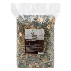 SPECJAŁ KRÓLIKA 1000g Tivo zwierzynkowo zioła sianko witaminy apetyt smakołyk przysmak