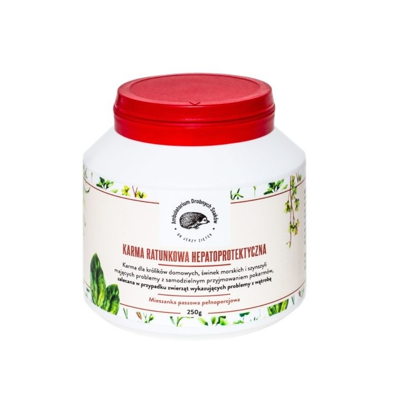 karma ratunkowa hepatoprotektyczna 250g dr Ziętek