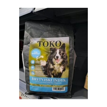 Toko Brytyjski indyk pies dorosły 2kg