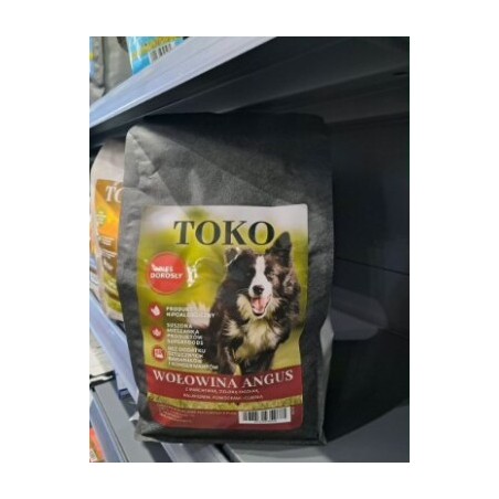 Toko wołowina Angus pies dorosły 2kg