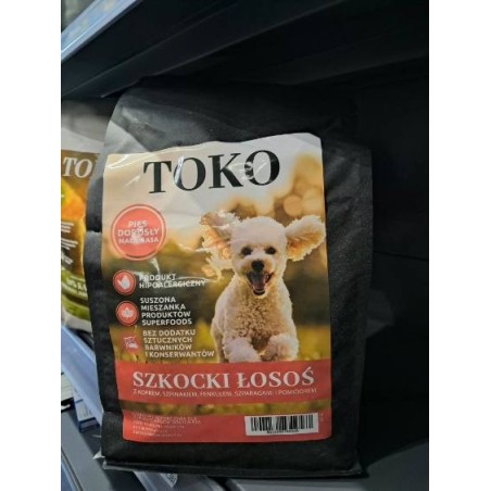 Toko szkocki łosoś pies dorosły mała rasa 2kg