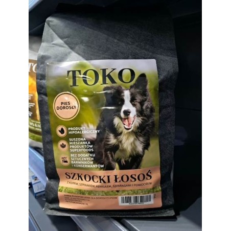 Toko szkocki łosoś pies dorosły 2 kg