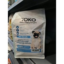 Toko dieta weterynaryjna kontrola wagi i pielęgnacja stawów 100% hydrolizowanej ryby pies dorosły