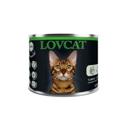 LOVCAT BEST T&D  Indyk i Kaczka Mokra karma dla kota 200g