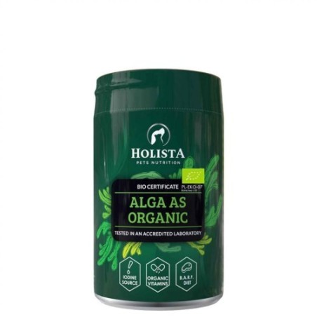 HOLISTA BIO ALGA AS ORGANIC 250g Bio alga morska dla psa i kota