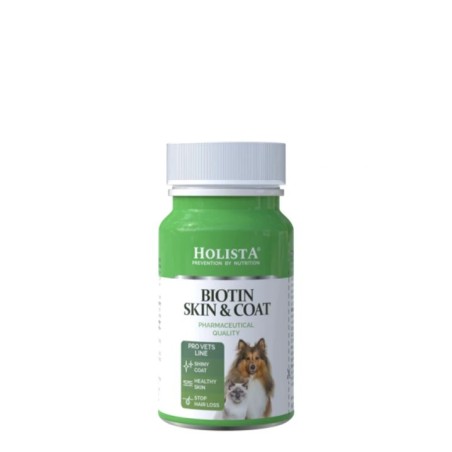 HOLISTA BIOTIN SKIN&COAT 90 SZT. TABLETEK Skóra i sierść pies i kot