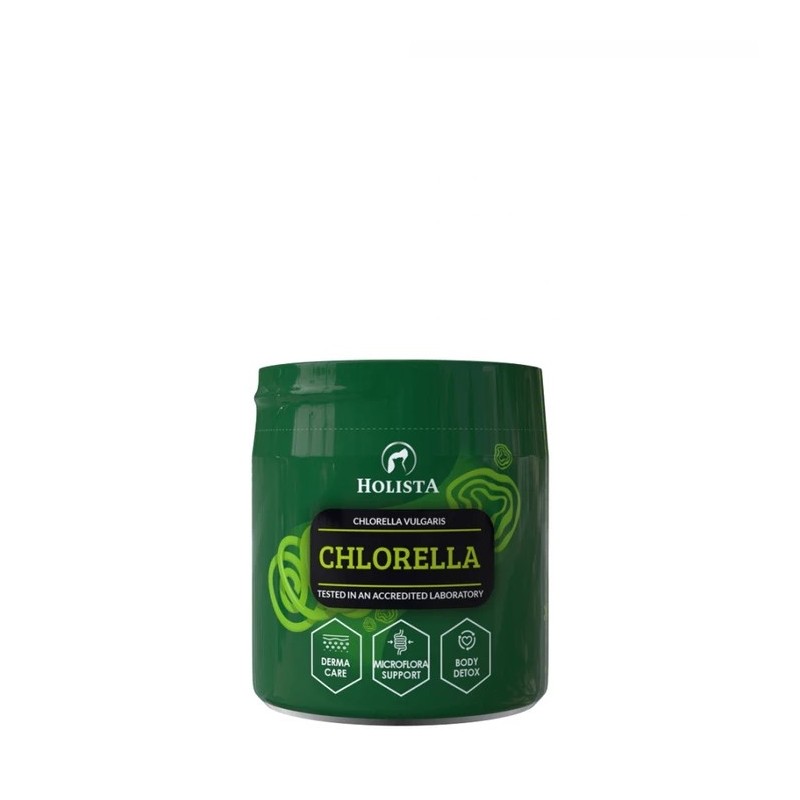 Holista Chlorella 100g Super Alga suplement dla psa i kota