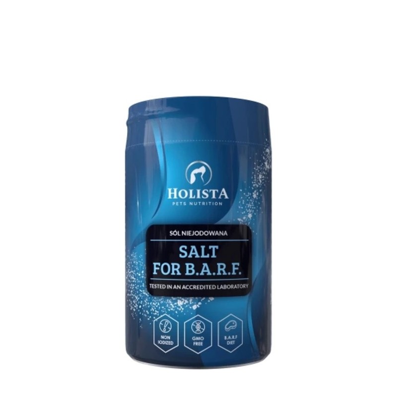 Holista Salt For B.A.R.F. 400g Sól do diety BARF dla psa i kota