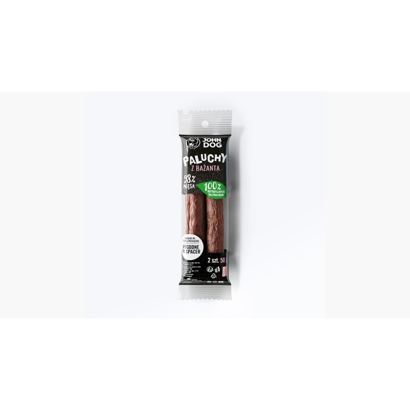 John Dog paluchy z bażanta 2szt 50g