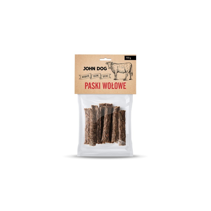 John Dog paski wołowe 150g