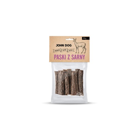 John Dog paski z sarny 150g