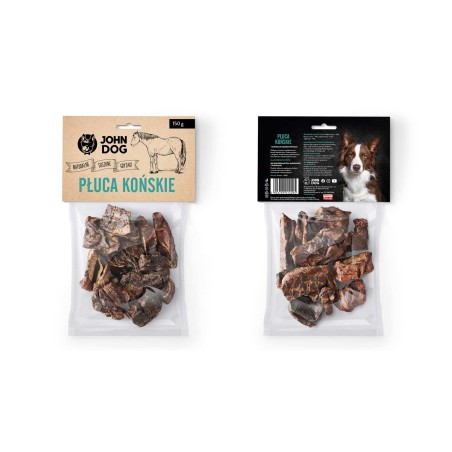 John Dog płuca końskie 150g gryzak dla psa