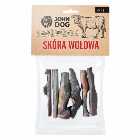 John Dog skóra wołowa 200g Gryzak