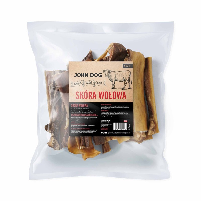 John Dog skóra wołowa 500g