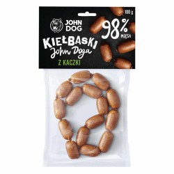 John Dog mini kiełbaski z kaczki 100g