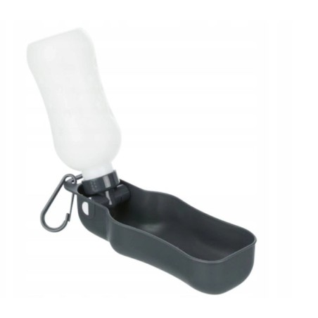 Butelka z miską 250ml Trixie na spacer | zwierzynkowo.pl