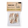 John Dog gryzaki naturalne all ucho królicze z futrem 10szt. zwierzynkowo smakołyk przysmak naturalne suszone
