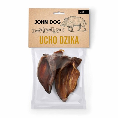 John Dog gryzaki naturalne all ucho z dzika Gryzak