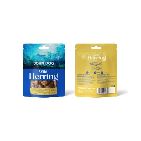 John Dog wild fish Herring śledź 100g przysmak treningowy