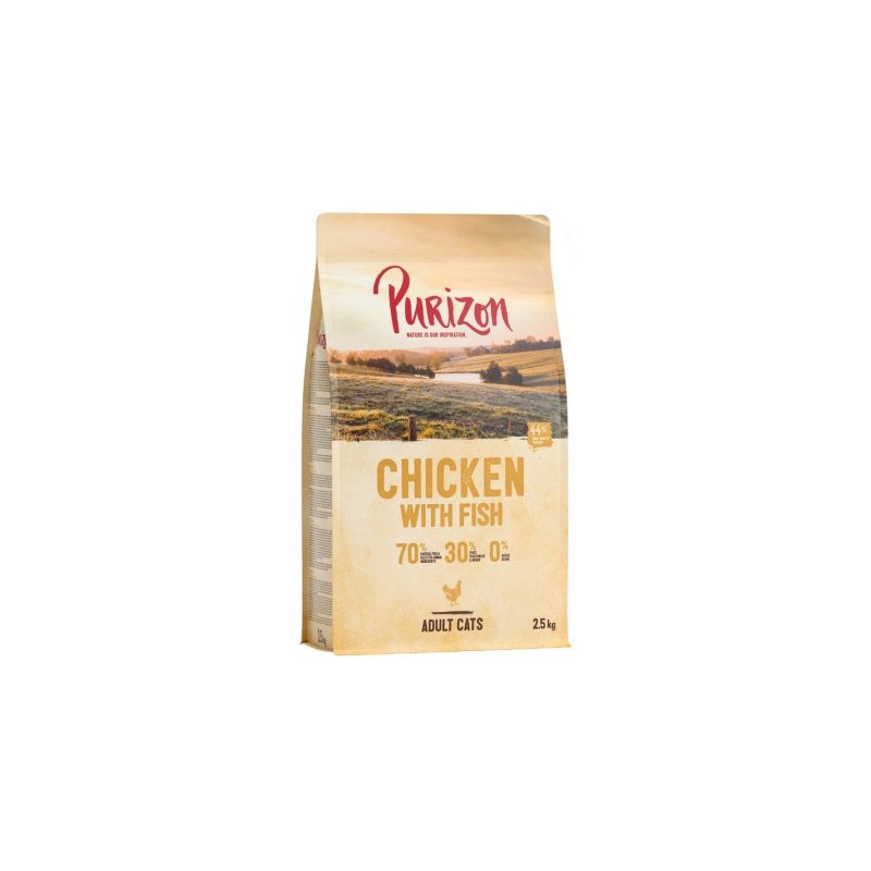 Purizon kurczak z rybą 400g sucha karma dla kota