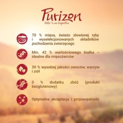 Purizon kurczak z rybą 400g sucha karma dla kota