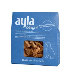 Przysmak Smakołyk Ayla delight filet z uda indyka 28g zwierzynkowo.pl