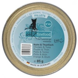 Catz Finefood tacka filety 85g N 413 Kurczak/tuńczyk karma mokra dla kota