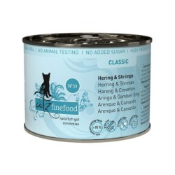 Catz Finefood classic śledz i krewetki 200g N 13 mokra karma dla kota zwierzynkowo.pl kup teraz