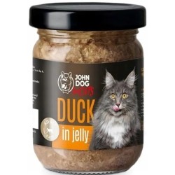 John Dog for cats Kaczka Galaretka 100g Karma mokra dla kota