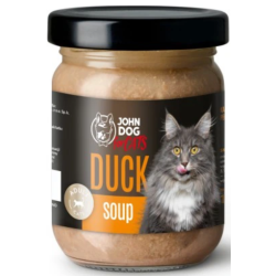 John Dog for cats Kaczka Zupa 100g słoik	mokre dla kota