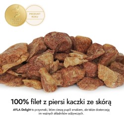 Przysmaki dla kota AYLA Delight | Filet z piersi kaczki ze skórą | Liofilizowany 28g