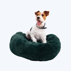 Legowisko Chmurka 100 cm butelkowa zieleń  Produkt Polski