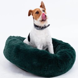 Legowisko Chmurka 100 cm butelkowa zieleń  Produkt Polski