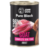 John Dog Pure Black Kozina 400g karma mokra dla psa