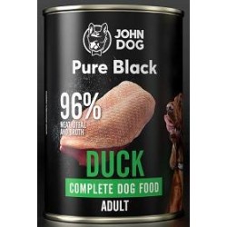 John Dog Pure Black Kaczka 400g karma mokra dla psa