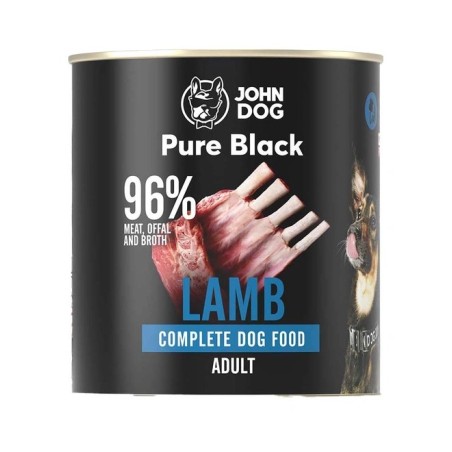 John Dog Pure Black Jagnięcina 800g karma mokra dla psa
