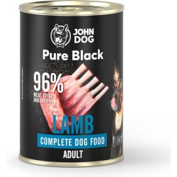John Dog Pure Black Jagnięcina 400g karma mokra dla psa