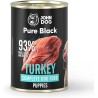 John Dog Pure Black Junior Indyk 400g mokra karma dla szczeniąt