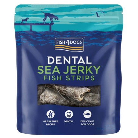 Fish4Dogs Sea Jerky Fish Strip 100g Przysmak