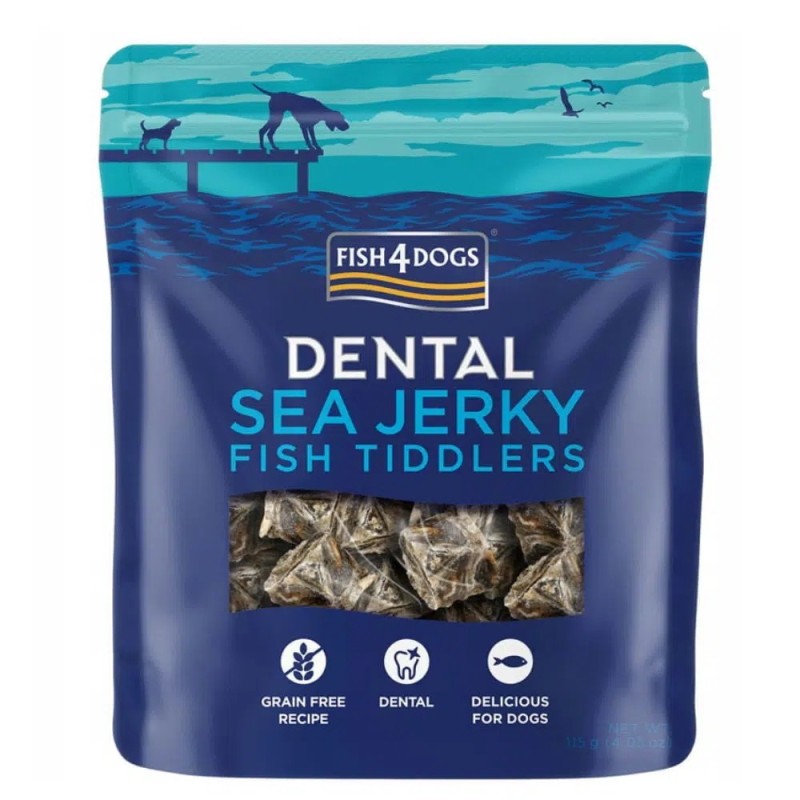 Fish4Dogs Sea Jerky Fish  Tiddlers 100g Przysmak