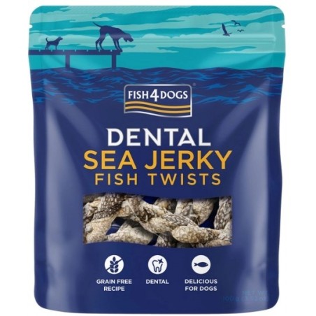 Fish4Dogs Sea Jerky Fish  Twist 100g Przysmak
