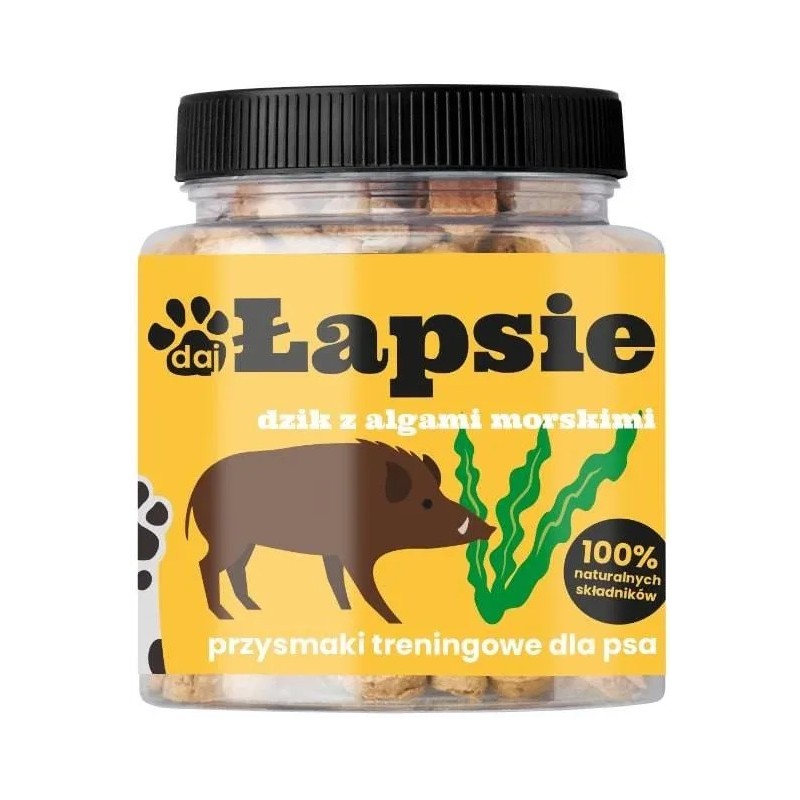 Łapsie Dzik z Algami Morskimi 300g